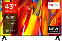 TCL 43V5C - Full HD TV - QLED - Zwart (buitenlands model)