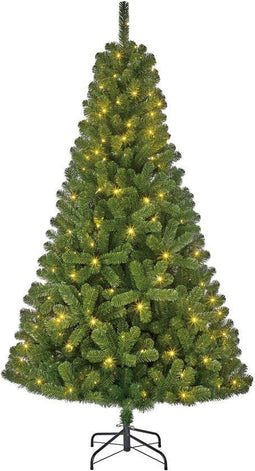 Black Box Charlton - Kunstkerstboom H230 x 135 cm - 400 LED-lampjes - Groen