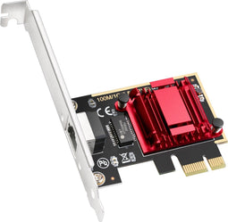 Cudy PE25 - Netwerkadapter - Tot 2,5 Gbps snelheid - PCI-e x1