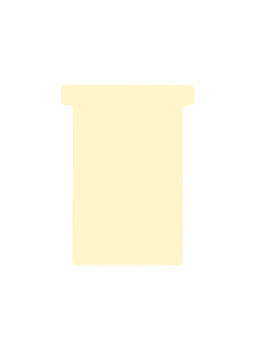 Djois - T-kaart djois formaat 3 77mm beige 100st