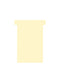 Djois - T-kaart djois formaat 3 77mm beige 100st