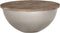 vidaXL - Salontafelset - komvormig - Ø60 - cm - massief - mangohout