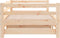 vidaXL - Uitschuifbare - slaapbank - zonder - matras - 90x190 - cm