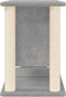 vidaXL - Kattenmeubel - met - sisal - krabpalen - 50 - cm - lichtgrijs