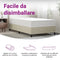 vidaXL - Pocketveringmatras - middelhard-hard - 100x200 - cm