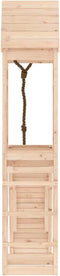 vidaXL - Speelhuis - met - klimwand - massief - grenenhout