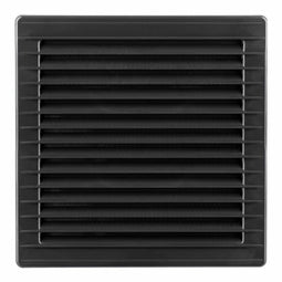 Ventilatierooster EDM 87730 Antraciet 17 x 17 cm Muggennet