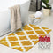 Dutch House Badmat Toulon - Badmat 60X90cm - Oker - Antislip - Badmatten - Anti Slip Douchemat - Badkamer Mat - Snel Absorberend - Snel Drogende Badmat
