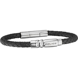 Police Herren-Armband Leder One Size 88270029