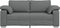 vidaXL - Ligbank - in - Donkergrijs, - 140 - cm, - Stof