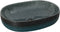 vidaXL - Opzetwasbak - ovaal - 59x40x14 - cm - keramiek - turquoise
