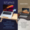 Stane® - Laptoptafel - Verstelbaar - 100% duurzaam bamboe - Kleur: bamboe