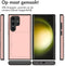 iMoshion Hoesje Geschikt voor Samsung Galaxy S24 Ultra Hoesje - Ruimte voor 2 pasjes - iMoshion Backcover met pasjeshouder - Rosé Goud