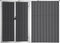 vidaXL - Tuinschuur - 225x89x161 - cm - gegalvaniseerd - staal - antracietkleurig