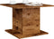 vidaXL - Salontafel - 55,5x55,5x40 - cm - bewerkt - hout - oud - houtkleurig