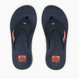 Reef SANTA ANA - Heren Slippers - Rubber zool - navy/white/orange
