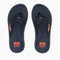 Reef SANTA ANA - Heren Slippers - Rubber zool - navy/white/orange