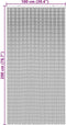 vidaXL - Insectengordijn - bamboe - print - 100x200 - cm - bamboe