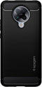 Spigen Rugged Armor - Soft case - Schokbestendig en krasbestendig - Zwart