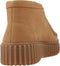 CLARKS Torhill Moss - Dames Veterschoenen - Nubuck - Cognac