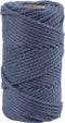 Creativ Company CC Macramékoord 4 mm 55 m Blauw.
