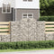 vidaXL - Schanskorven - 3 - st - gewelfd - 200x50x140/160 - cm - ijzer