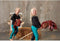 Byastrup Stokpaard Junior 30 x 15 x 68 cm Hout Bruin