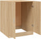vidaXL - Wasmachinekast - 71x71,5x91,5 - cm - sonoma - eikenkleurig