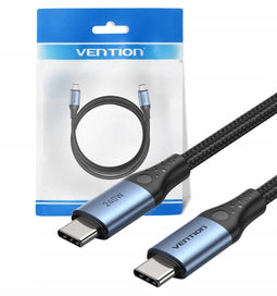 Vention USB-C naar USB-C Kabel - 240W 5A - 1m Zwart