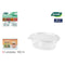 Herbruikbare voedselbakjes Algon OPS 500 ml 6,5 x 13,3 x 5 cm (3 Onderdelen) (24 Stuks)