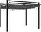 vidaXL - Prieel - met - uittrekbaar - dak - 3x3 - m - aluminium - antracietkleurig