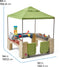 Step2 All Around Playtime Patio with Canopy Speelhuis - Patio van kunststof - Geschikt voor kinderen in Rolstoel en Mindervaliden - Met Speelkeuken & accessoires - Zand en water speelgoed