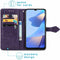iMoshion Hoesje Geschikt voor Oppo A54s / A16s / A16 Hoesje Met Pasjeshouder - iMoshion Mandala Bookcase - Paars