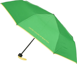 Safta Benetton Love Opvouwbaar Paraplu 54 Cm Geel