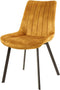 AnLi Style Stoel brede zit. Goudkleurig