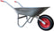 Toolland Kruiwagen, 85 liter, bouwpakket, ideaal voor het transport van uiteenlopende materialen, robuust en roestbestendig, eenvoudige montage, gegalvaniseerd staal, pneumatisch wiel, 12 kg