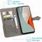 iMoshion Hoesje Geschikt voor OnePlus Nord N100 Hoesje Met Pasjeshouder - iMoshion Mandala Bookcase - Grijs