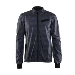 Craft Ride Wind Jacket - Fietsjas - Heren - Maat M - Zwart/Gravel
