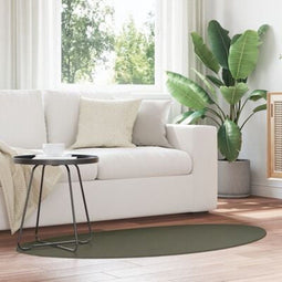vidaXL - Tapijt - 'HUARTE'Korte - Pool - Zacht - en - Wasbaar - Bosgroen - 80x150 - cm