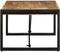 vidaXL - Salontafel - 100x50x35 - cm - massief - ruw - mangohout