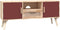 vidaXL - Tv-meubel - met - deuren - 105x30x45 - cm - bewerkt - hout