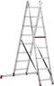 Altrex All Round Reformladder 2-delig - 2x8 sporten - Werkhoogte tot 4.65m
