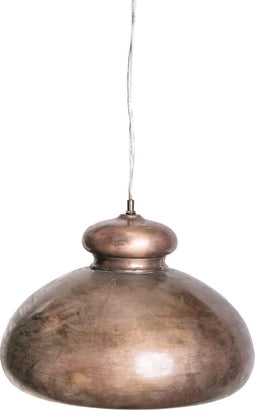 PTMD Donata Hanglamp - H43 x Ø40 cm - Ijzer - Koper