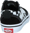 Vans TD Ward Slip-On - Lage sneakers - Dubbel gestikte bovenlaag - Black/True White - Maat 23.5