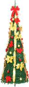 vidaXL - Kunstkerstboom - pop-up - 50 - LED's - 120 - cm - groen