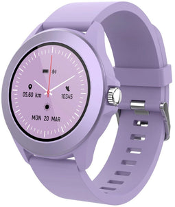 Forever Colorum CW-300 - Smartwatch - 1,22" IPS-scherm - Paars