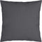 vidaXL - Sierkussens - 4 - st - 40x40 - cm - stof - antracietkleurig