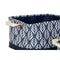 Veelzijdige mand DKD Home Decor Wit Bruin Grijs Marineblauw Blad van een plant Boho 40 x 30 x 24...
