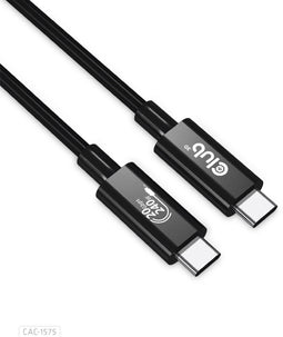 Club 3D CAC-1575 - USB4 Gen2x2 Type-C Kabel - 20Gbps Data 240W PD 4K60Hz - Zwart (2m)