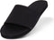 Indosole Slides Essential - Slippers - Recycled Rubber - Zwart